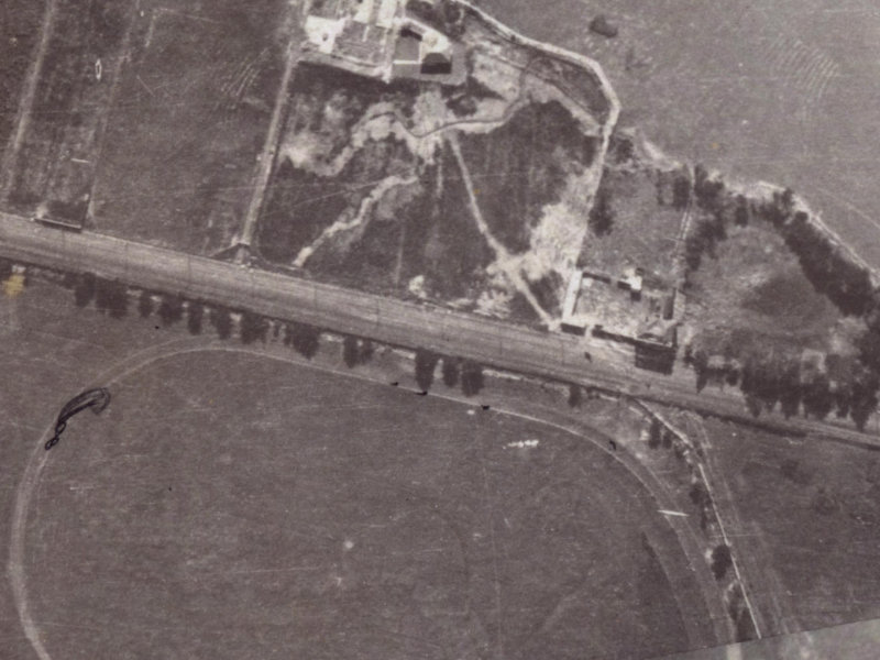 1026 Ferry Road from the air, 1925-1929