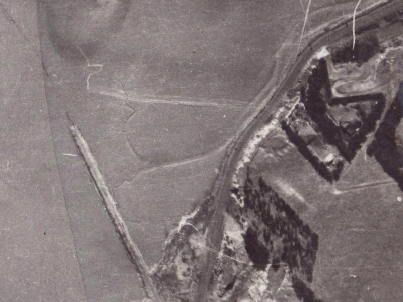141 McCormacks Bay Road from the air, 1925-1929