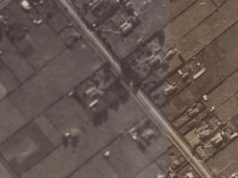 36 Tankerville Road from the air, 1925-1929