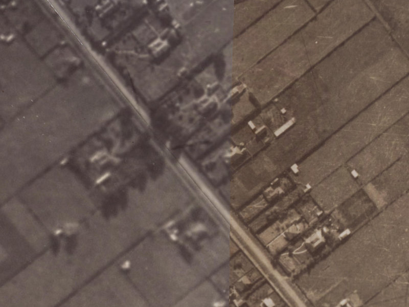 37 Tankerville Road from the air, 1925-1929
