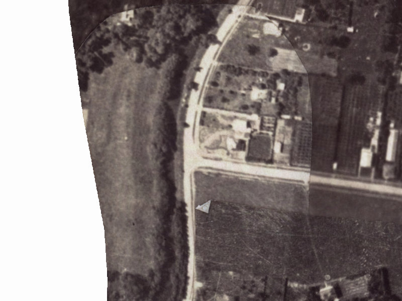 41 Aynsley Terrace from the air, 1925-1929