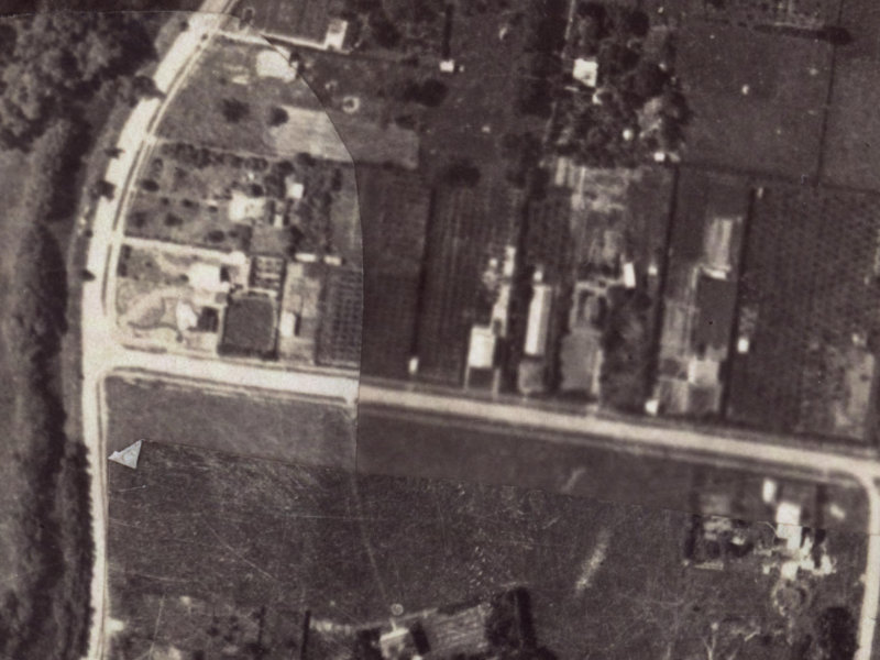 25 Grange Street from the air, 1925-1929