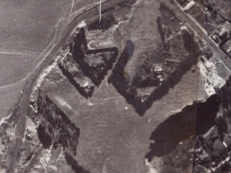 18 Balmoral Lane from the air, 1925-1929