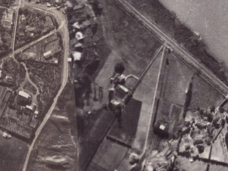 11A Aratoro Place from the air, 1925-1929