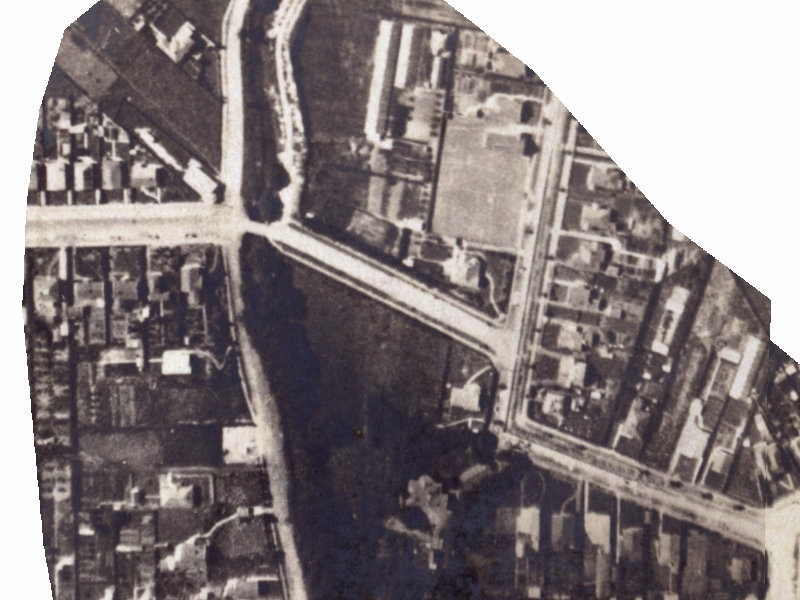 Burnbrae Street from the air, 1925-1929