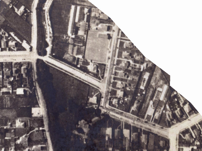 38-40 St Martins Road from the air, 1925-1929