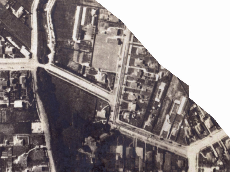 40 Saint Martins Road from the air, 1925-1929