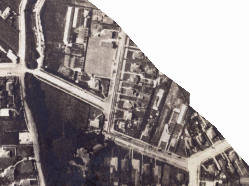 40 St Martins Road from the air, 1925-1929