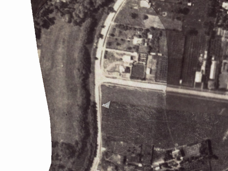 4 Grange Street from the air, 1925-1929