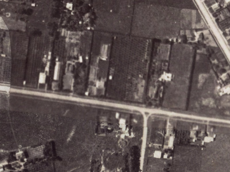 61 Grange Street from the air, 1925-1929