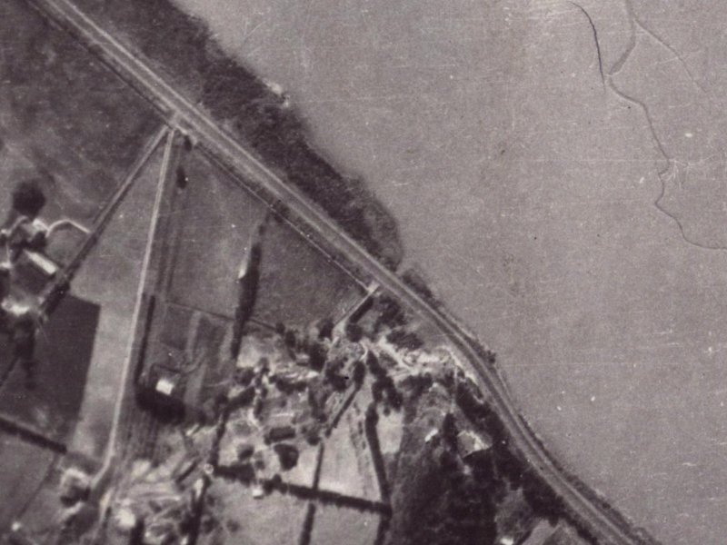 65 McCormacks Bay Road from the air, 1925-1929