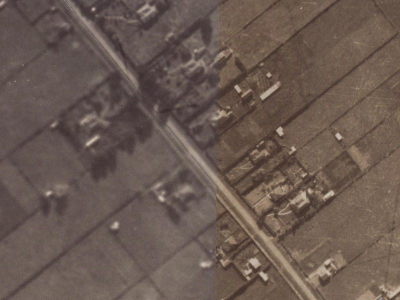 31 Tankerville Road from the air, 1925-1929