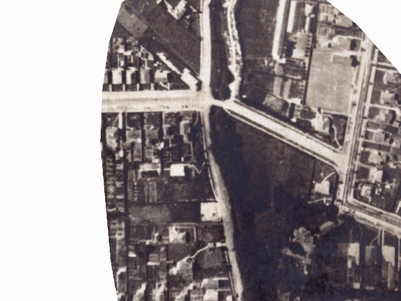 265 Eastern Terrace from the air, 1925-1929