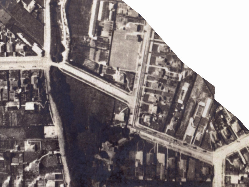 9 Burnbrae Street from the air, 1925-1929