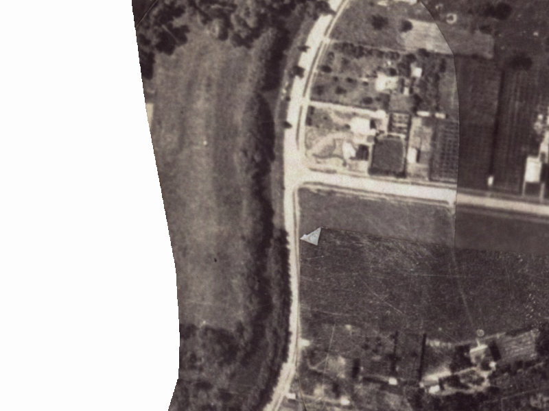 45 Aynsley Terrace from the air, 1925-1929