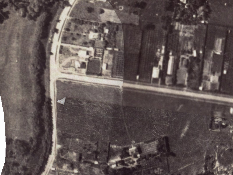 8A Grange Street from the air, 1925-1929