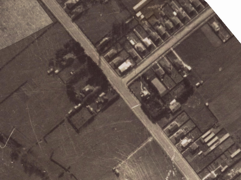 186 Lyttelton Street from the air, 1925-1929