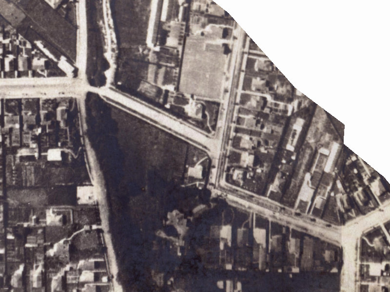 6 Burnbrae Street from the air, 1925-1929