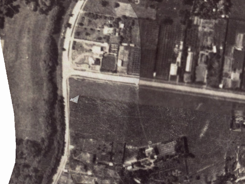 6 Grange Street from the air, 1925-1929