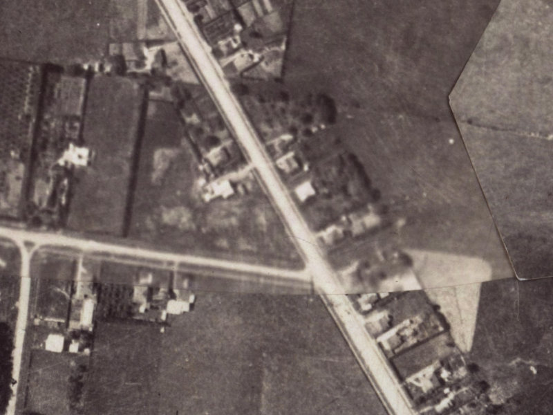 252 Opawa Road from the air, 1925-1929