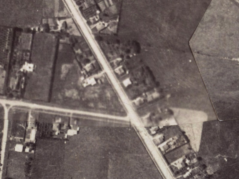 235 Opawa Road from the air, 1925-1929