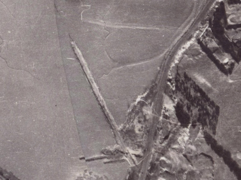 135 McCormacks Bay Road from the air, 1925-1929