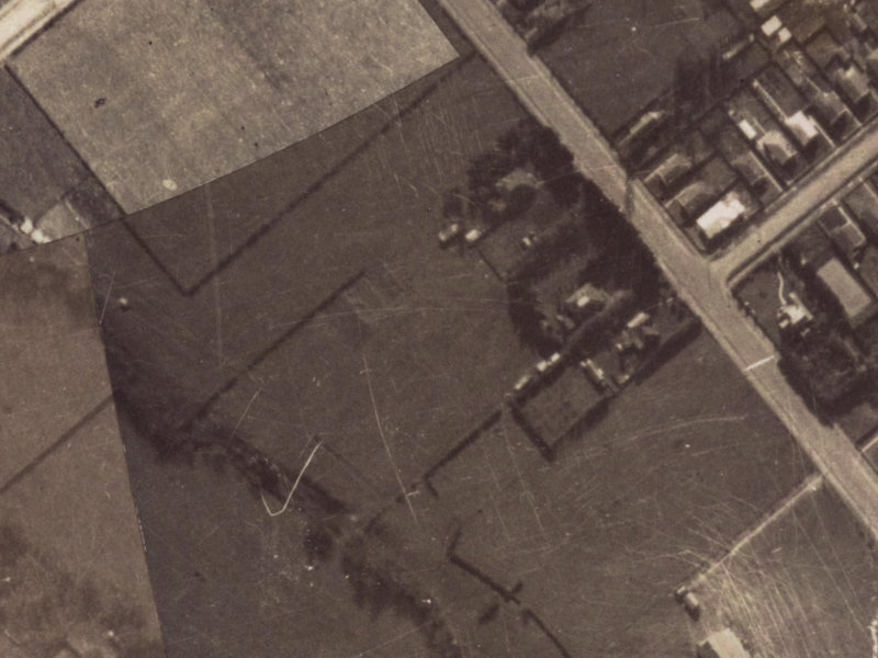 11 Glynne Crescent from the air, 1925-1929