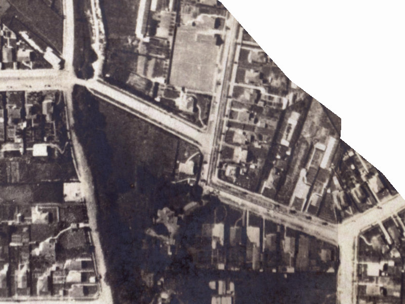 37 Saint Martins Road from the air, 1925-1929