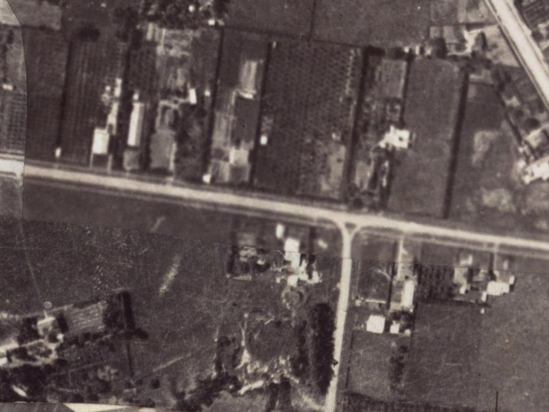 Grange Street from the air, 1925-1929