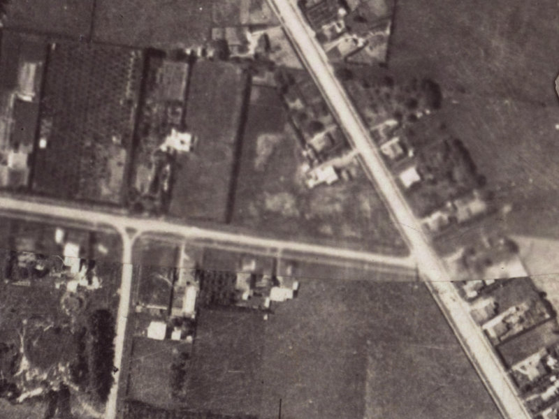 93 Grange Street from the air, 1925-1929