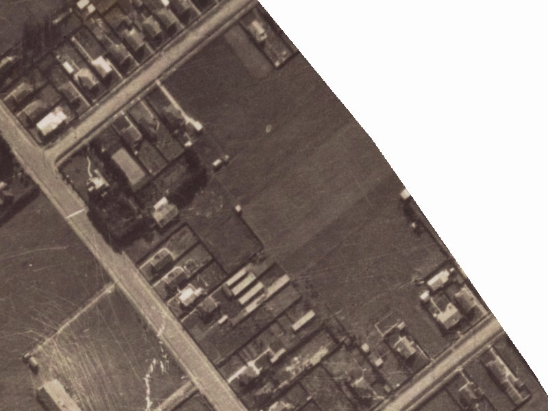 35 Winsor Crescent from the air, 1925-1929