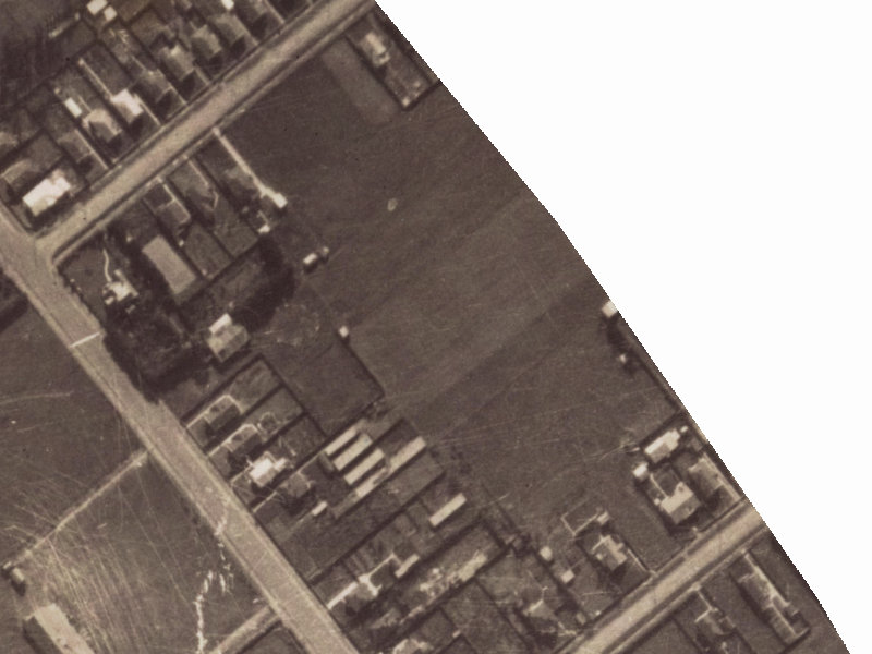 33 Winsor Crescent from the air, 1925-1929