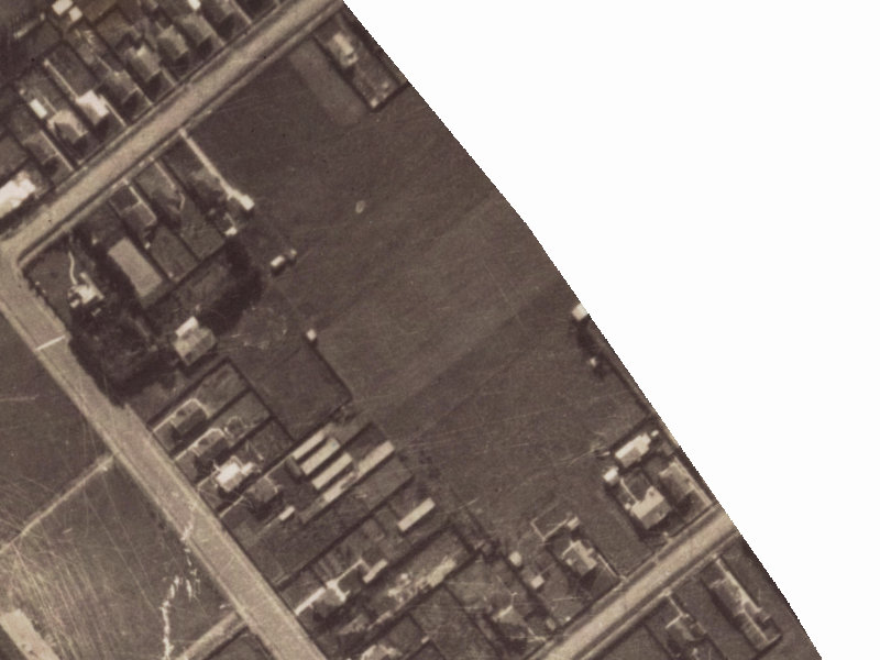 22 Winsor Crescent from the air, 1925-1929