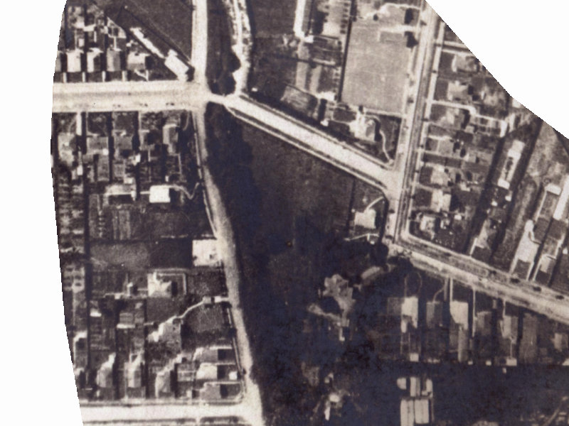 4A Burnbrae Street from the air, 1925-1929