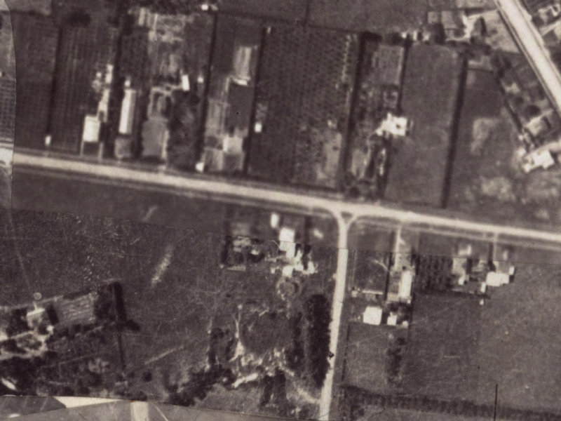 42 Grange Street from the air, 1925-1929