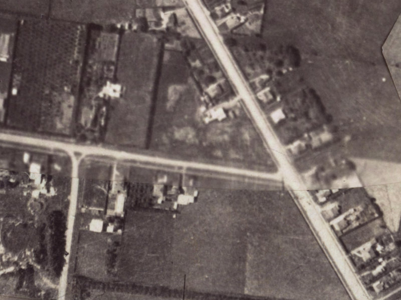 95 Grange Street from the air, 1925-1929