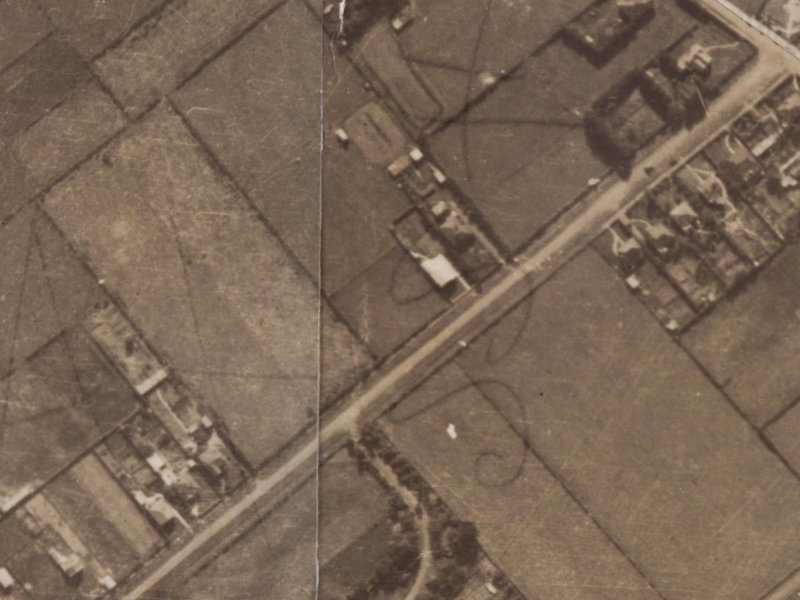 22 Mathers Road from the air, 1925-1929