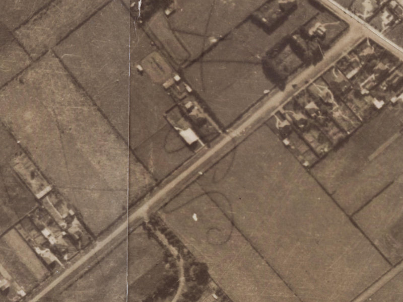 20A Mathers Road from the air, 1925-1929