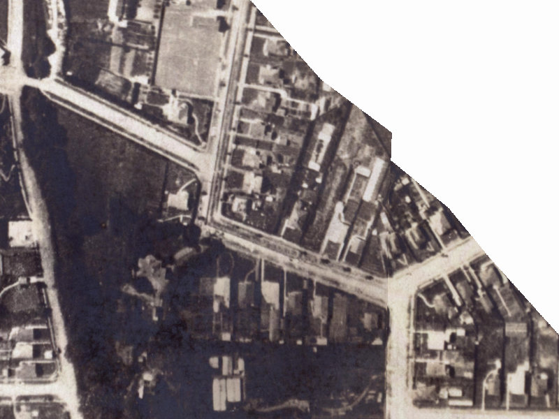30 St Martins Road from the air, 1925-1929