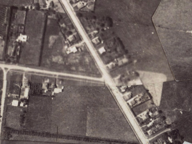 91 Grange Street from the air, 1925-1929