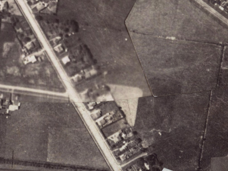 86 Grange Street from the air, 1925-1929