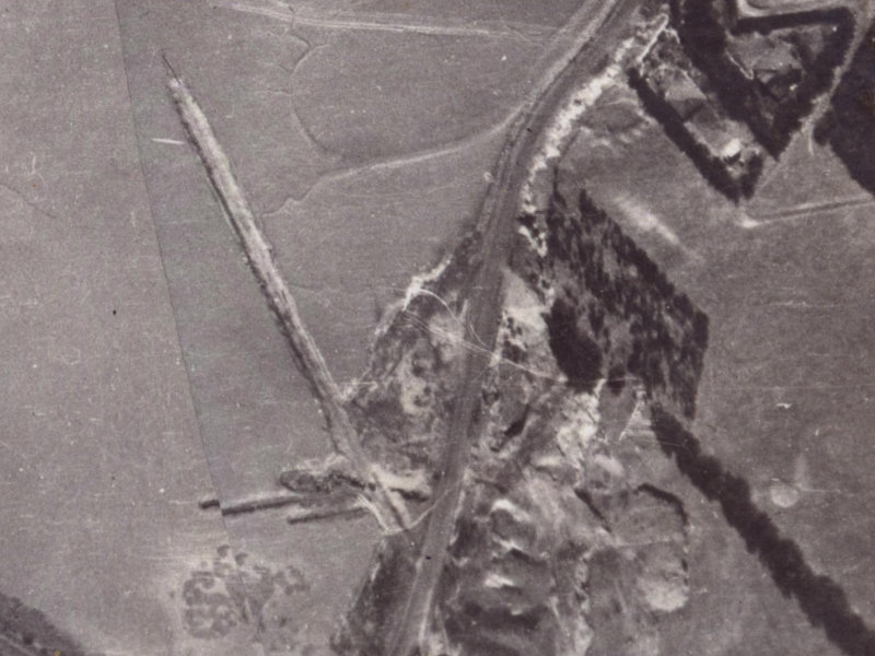 132 McCormacks Bay Road from the air, 1925-1929
