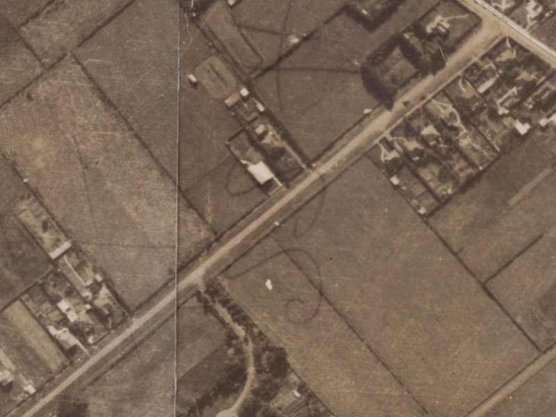 25 Mathers Road from the air, 1925-1929