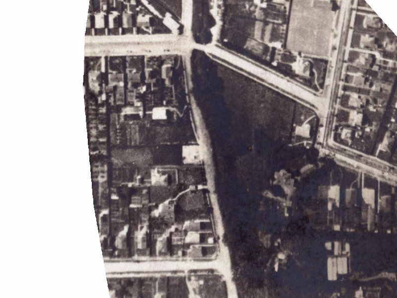 241 Eastern Terrace from the air, 1925-1929