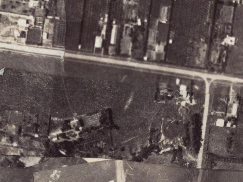 22A Grange Street from the air, 1925-1929