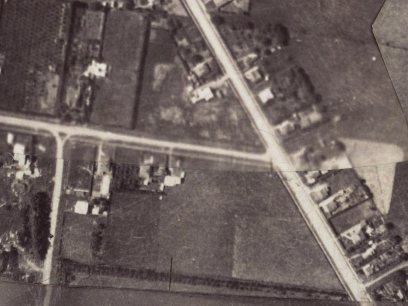 70 Grange Street from the air, 1925-1929