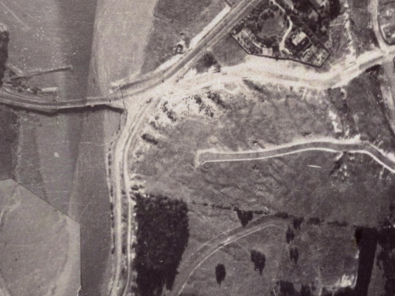 1 Menlo Terrace from the air, 1925-1929