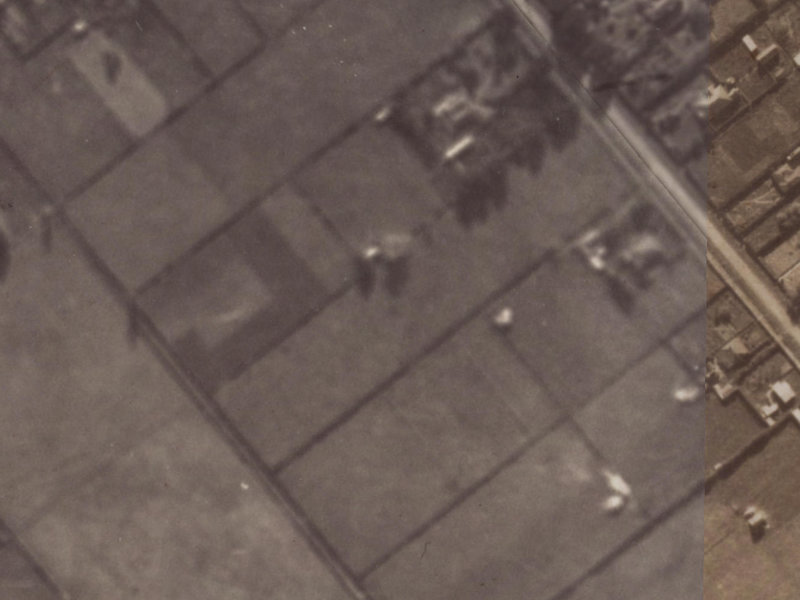 11A Anvers Place from the air, 1925-1929