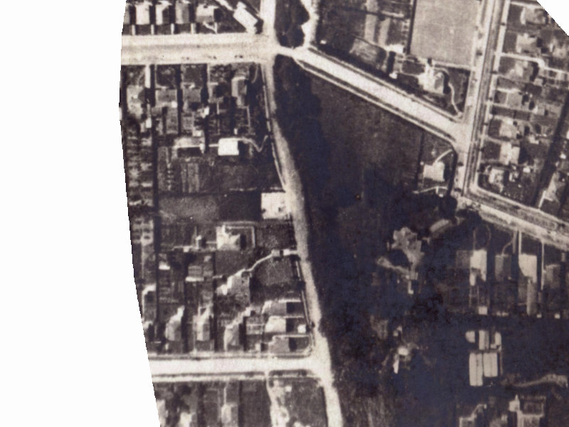 239A Eastern Terrace from the air, 1925-1929