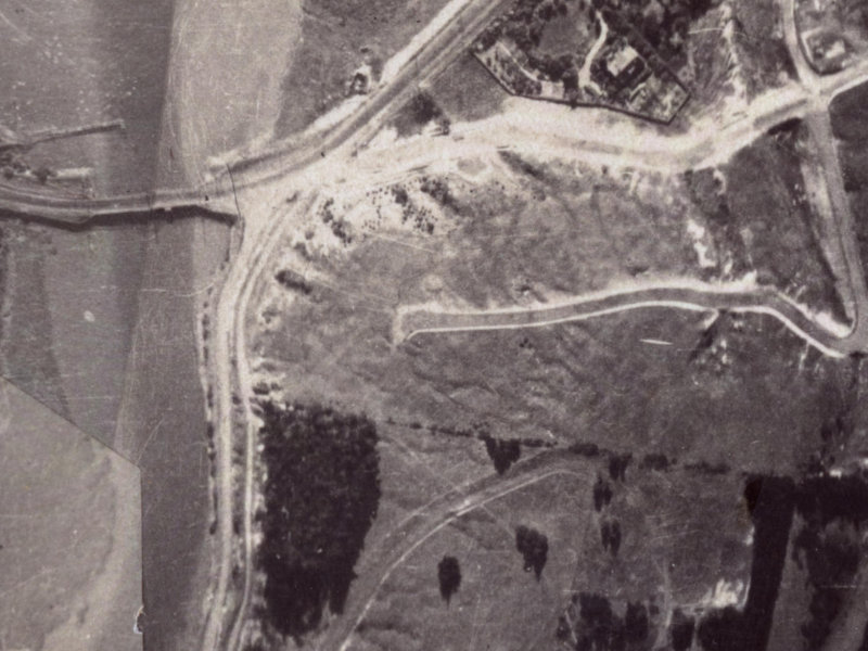 3 Menlo Terrace from the air, 1925-1929